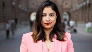 Partiledartal Nooshi Dadgostar (V)