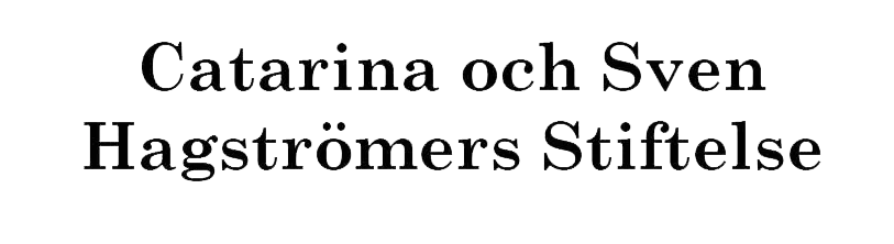 Catarina och Sven Hagströmers stiftelse